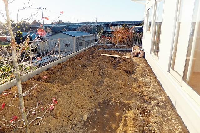 Garden. 1 Building (November 29, 2013) Shooting