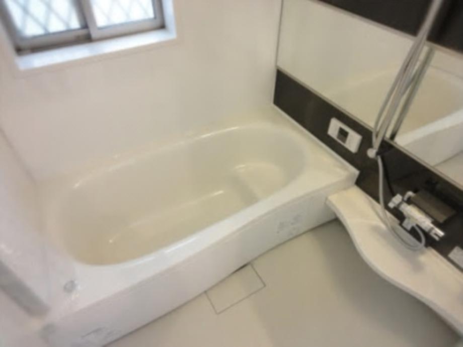 Bathroom. Example of construction