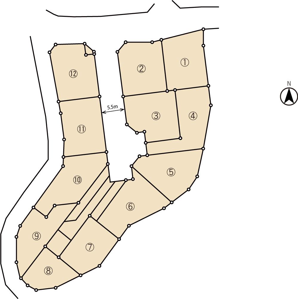 The entire compartment Figure. All 12 compartments development condominium of