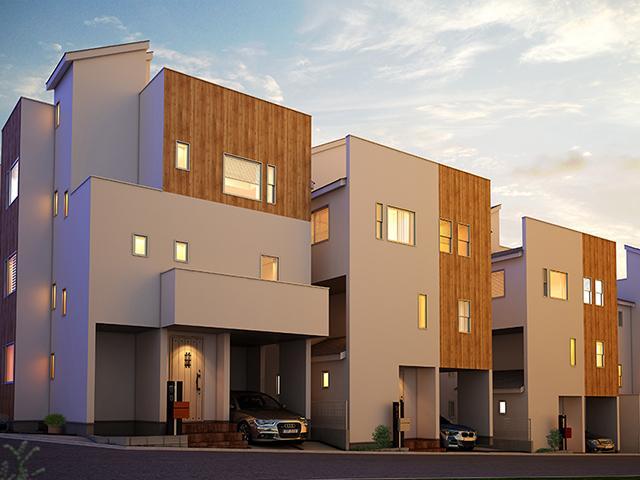 Rendering (appearance).  ◆ appearance ・ Rendering ※ It is recommended for those looking for a designer house ※ Local guides are available! For more information, please contact