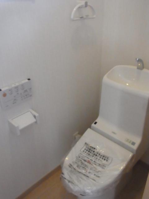 Toilet. Comfortable with Washlet