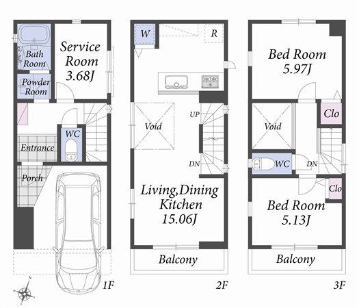 Floor plan C Building