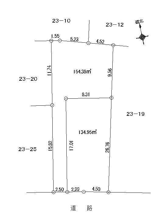 Compartment figure. Land price 32,800,000 yen, Land area 157.33 sq m