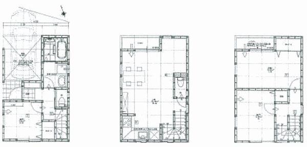 Floor plan. (Building 2), Price 29,960,000 yen, 3LDK, Land area 51.83 sq m , Building area 95.83 sq m