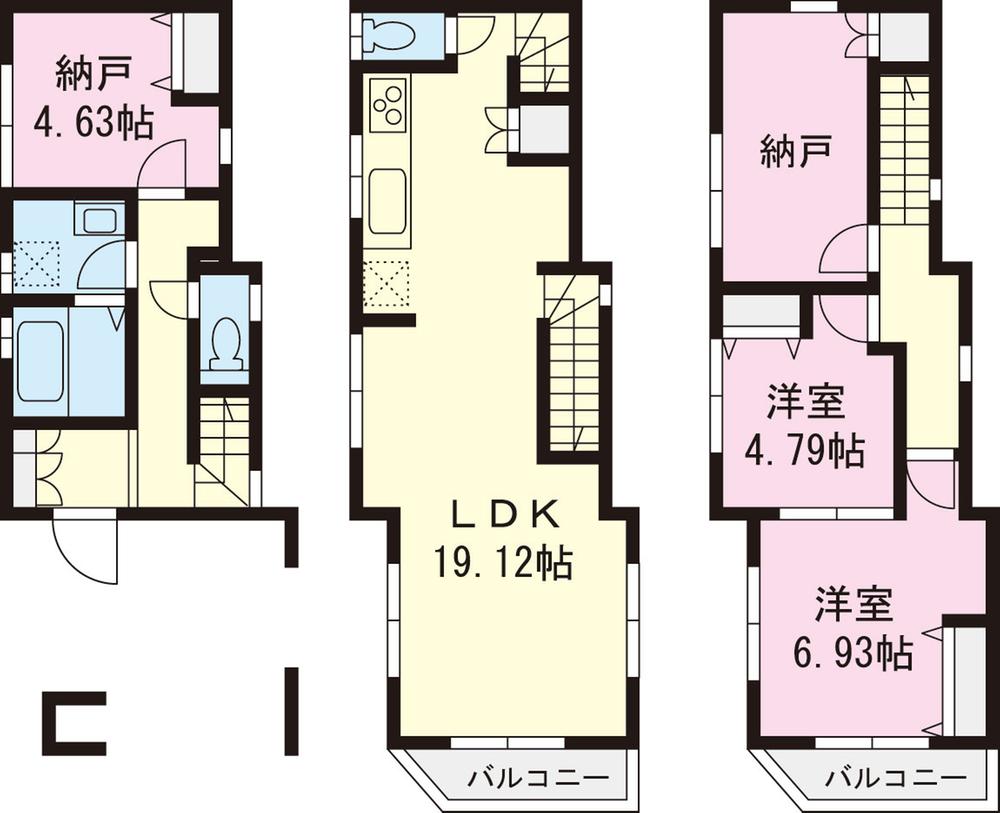 Floor plan. Municipal Morinodai until elementary school 900m