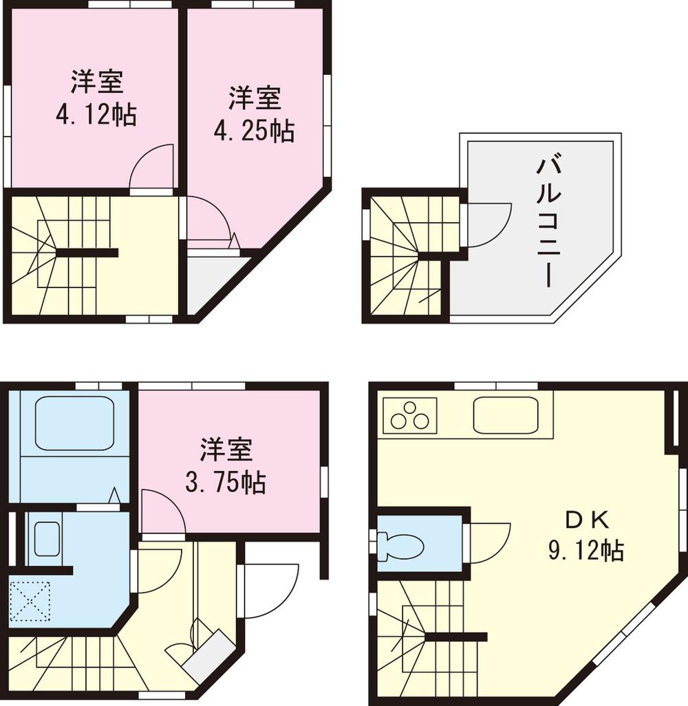 Floor plan. Municipal Morinodai until elementary school 900m