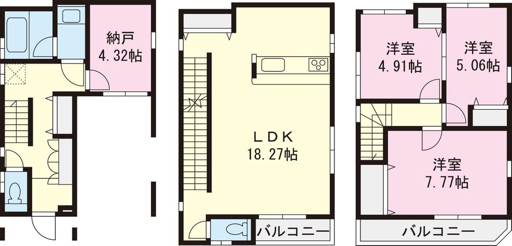 Floor plan. Municipal Morinodai until elementary school 900m