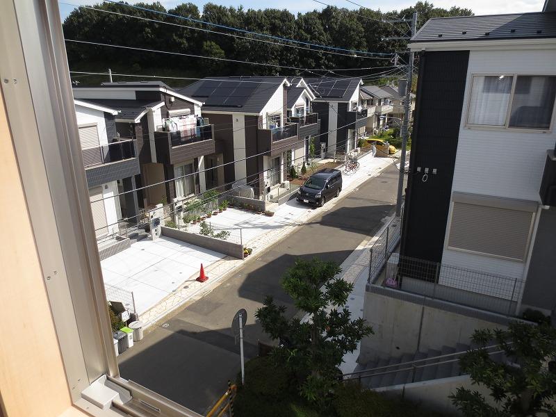 View photos from the dwelling unit. View and clean streets from the lush green dwelling unit