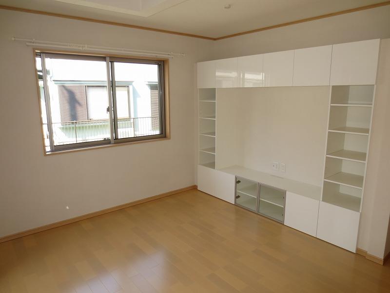 Living. With a large of the TV board