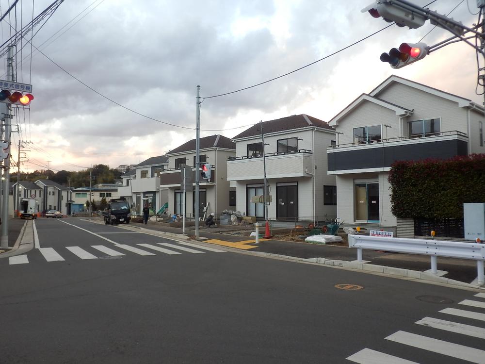 Local photos, including front road. New streets is nearing completion. (December 2013) Shooting