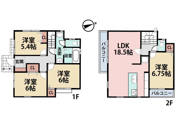 Floor plan. There are several park well-kept in the surrounding area.