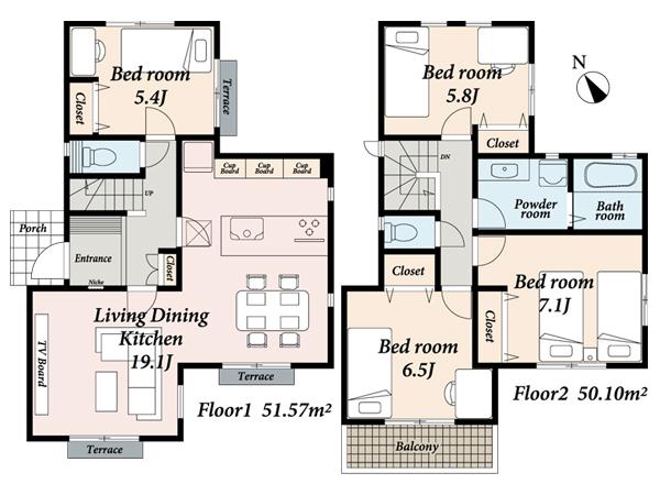 Floor plan. There are several park well-kept in the surrounding area.