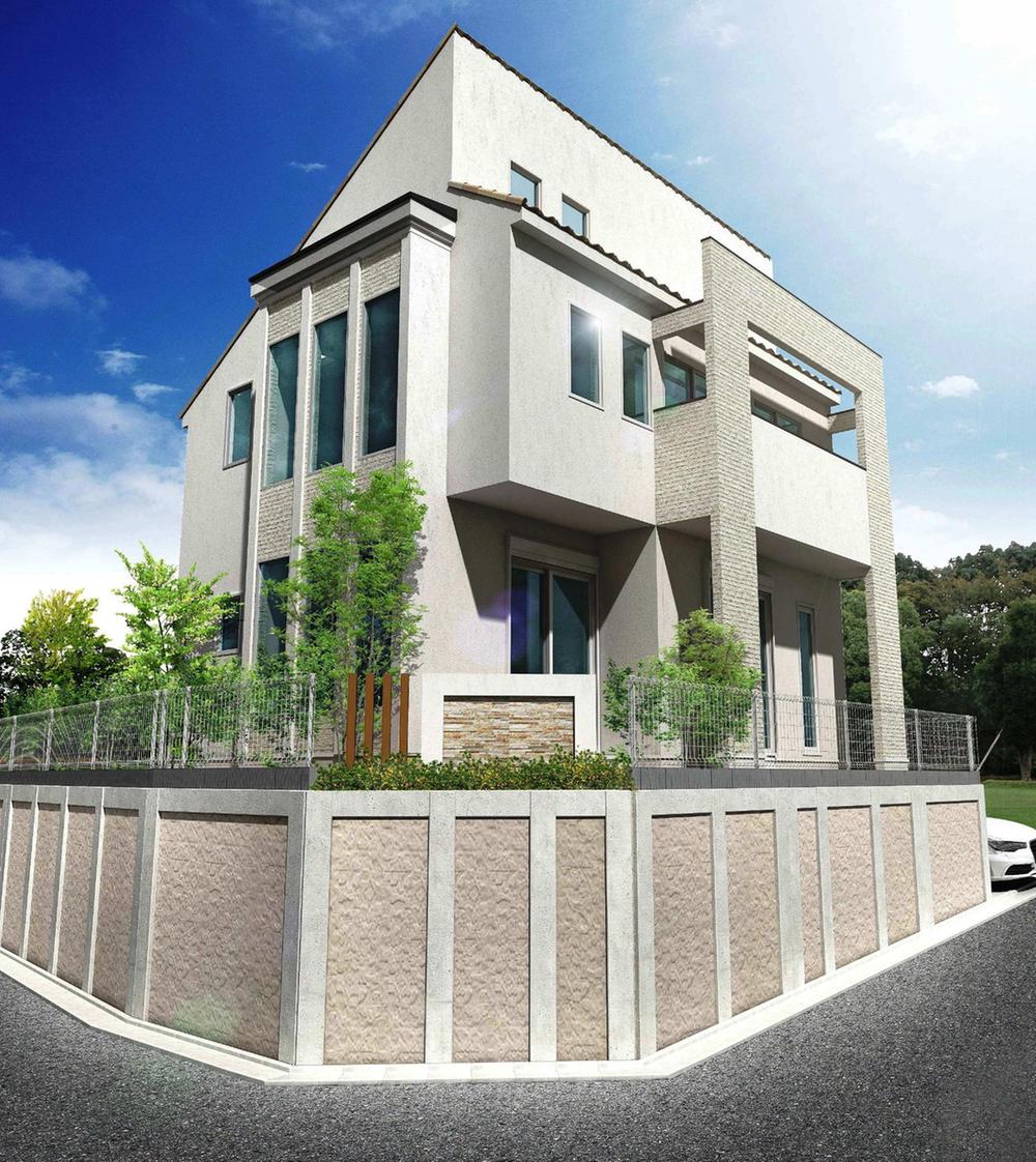 Building plan example (Perth ・ appearance). Building plan example