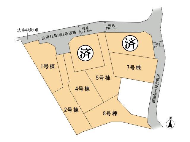 The entire compartment Figure.  ■ Large-scale development subdivision ■
