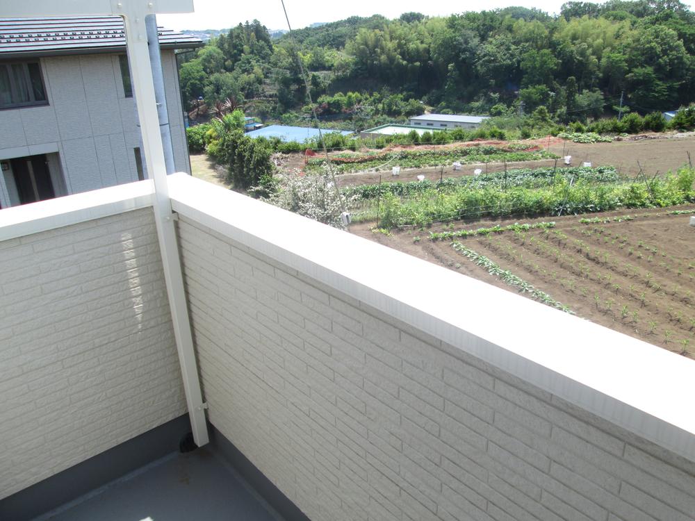 View photos from the dwelling unit. From balcony. It spreads idyllic scenery