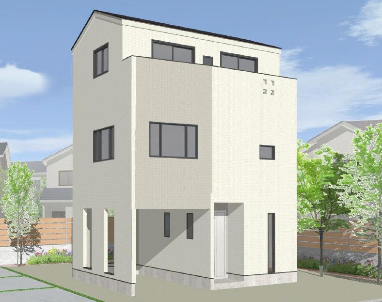 Rendering (appearance). (B Building) completed image Perth