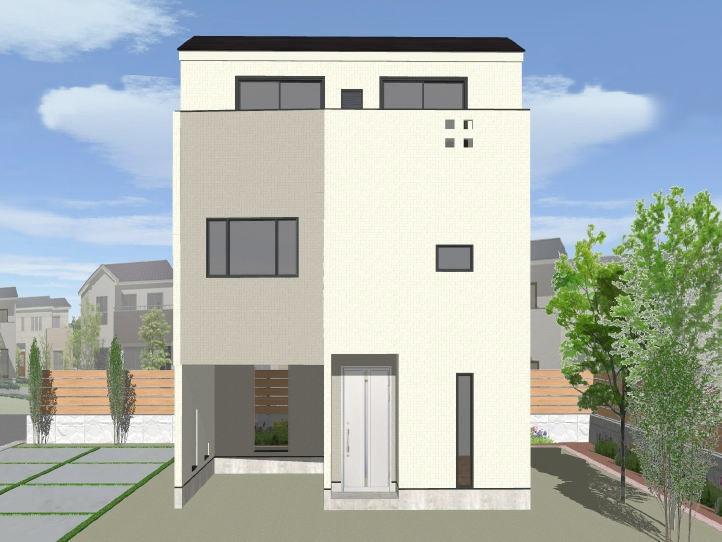 Rendering (appearance). (B Building) completed image Perth