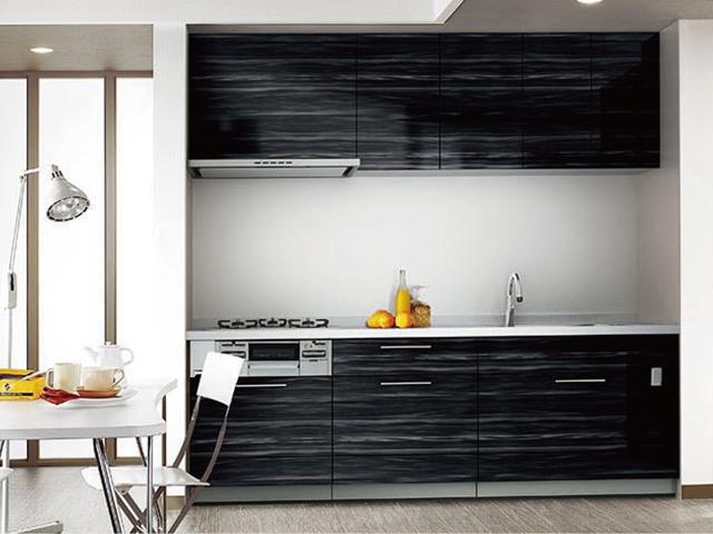 Same specifications photo (kitchen). Slide stocker is excellent usability that can store plenty! (The company specification example)