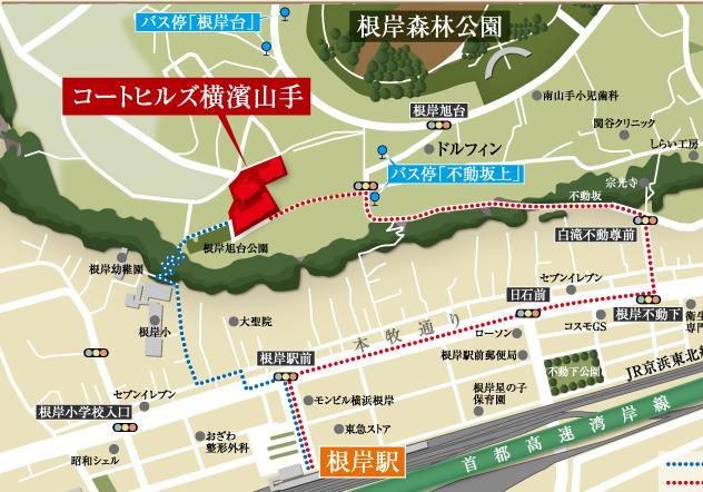 Local guide map