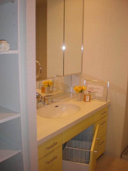 Wash basin, toilet