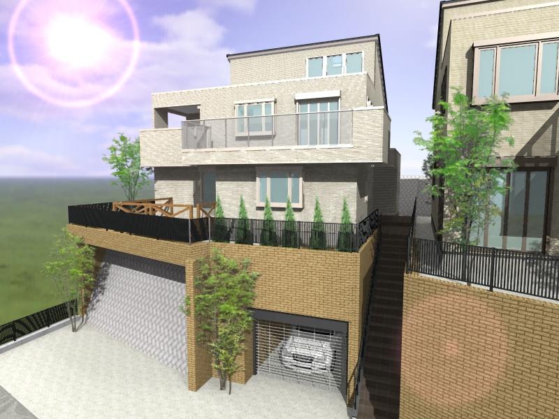 Building plan example (Perth ・ appearance). Building plan example (A section) building cost about 55.71 million yen, Building area 177.51 sq m