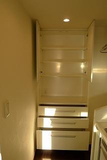 Receipt. Storage of kitchen back