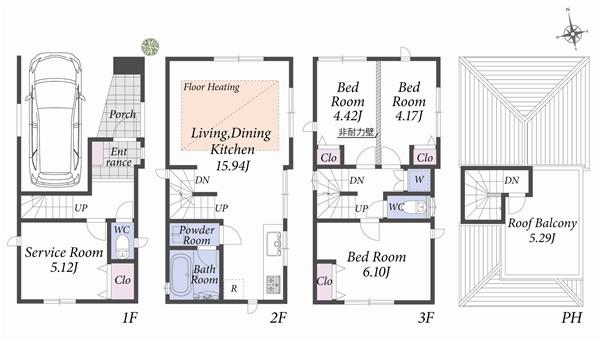 Floor plan. Floor plan A Building