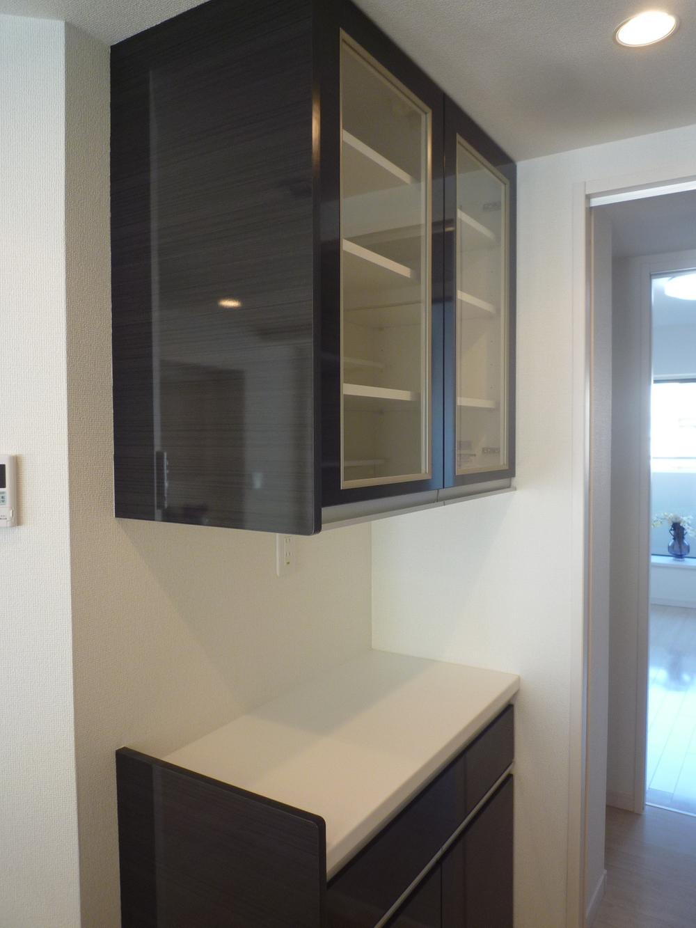 Receipt. Kitchen storage Cupboard of built-in to be in harmony with the design of the kitchen