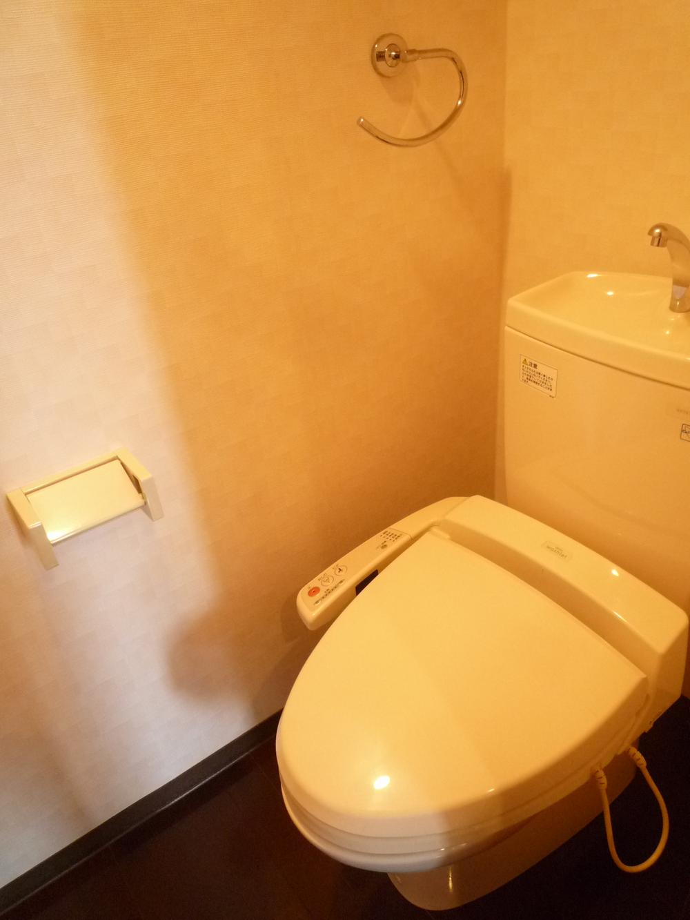 Toilet. With Washlet
