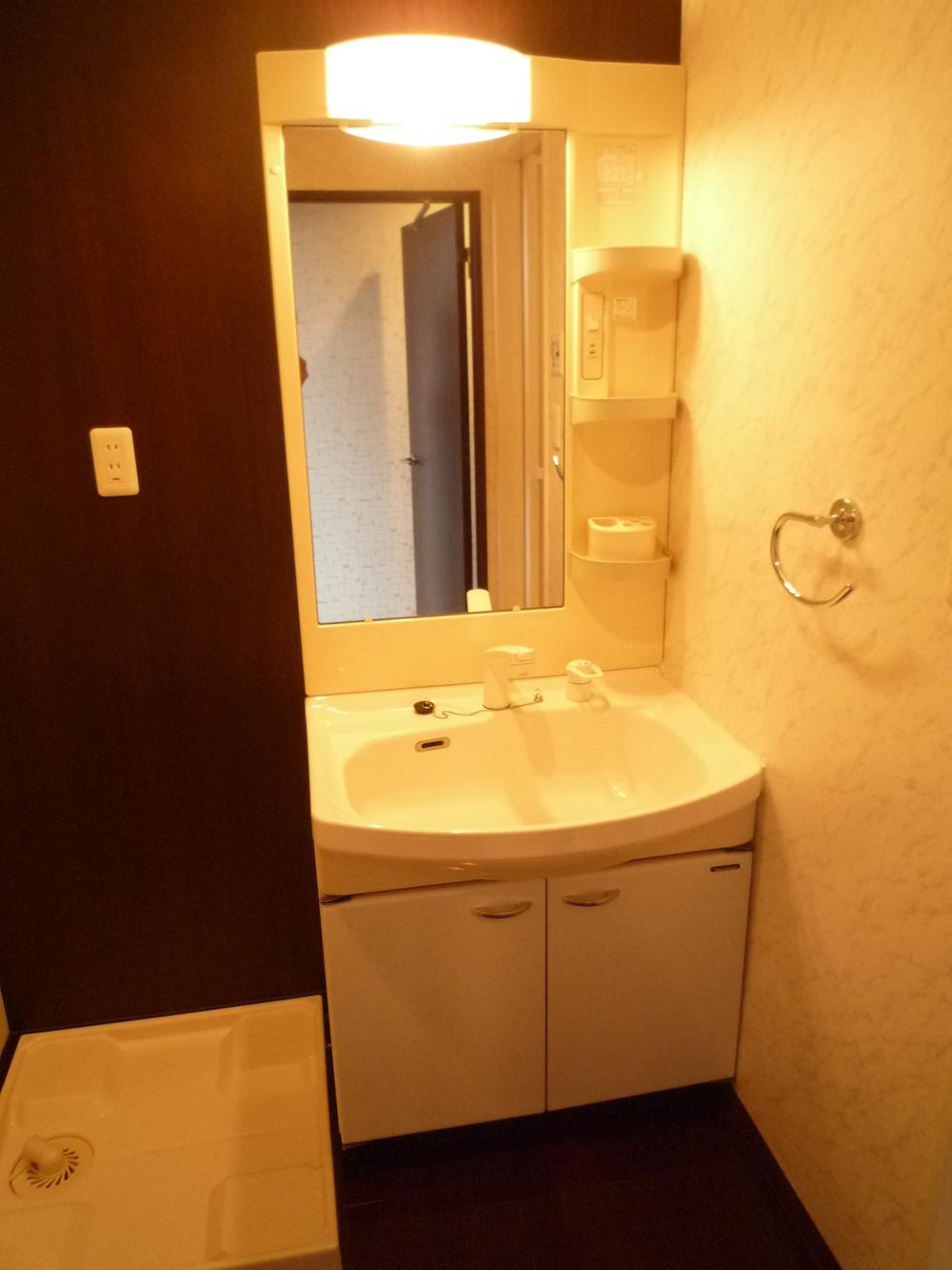 Wash basin, toilet. Independent wash basin