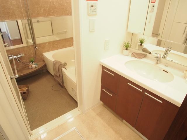 Wash basin, toilet