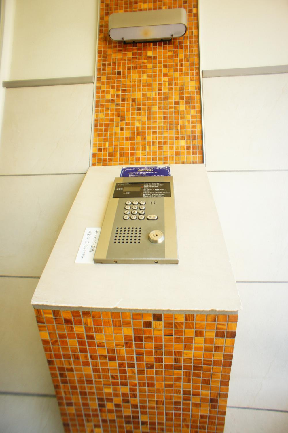 Entrance. auto lock