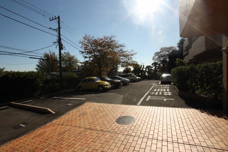 Parking lot. Parking sky there.