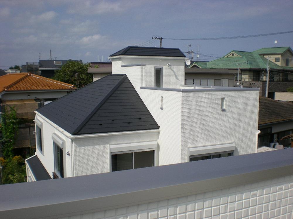 Balcony. A Building Sky balcony
