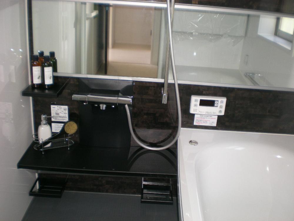 Bathroom. Bathroom is equipped with heating dryer