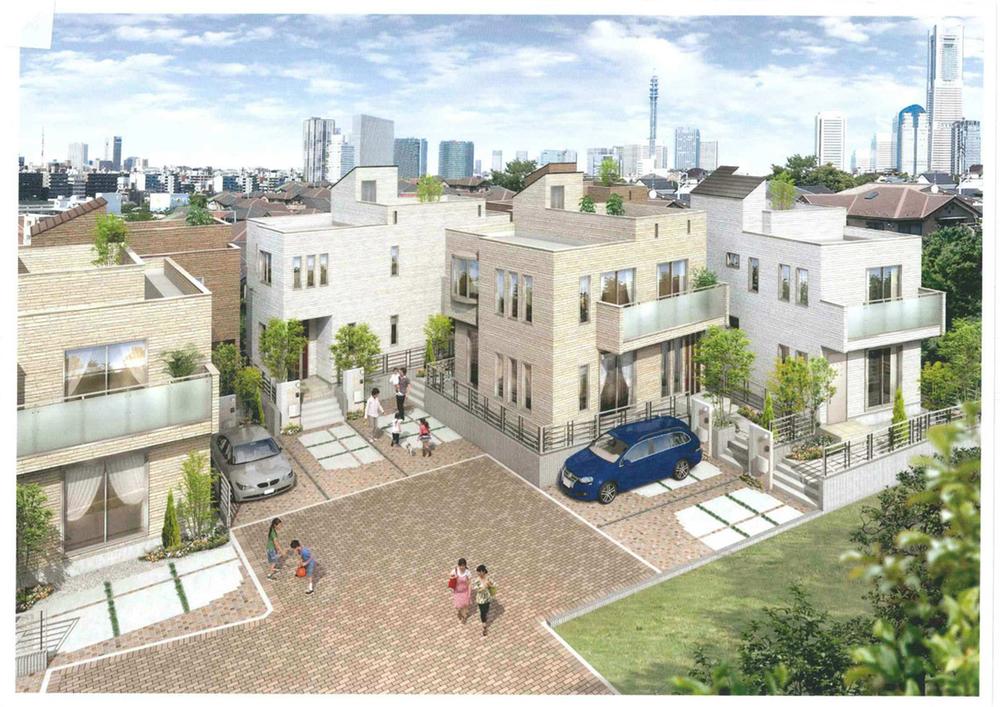 Local land photo. Building Rendering