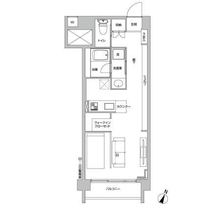 Floor plan. Price 13,950,000 yen, Footprint 32.4 sq m , Balcony area 2.8 sq m