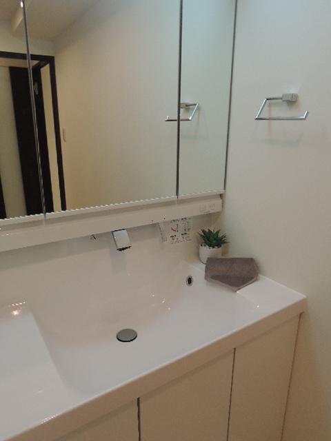 Wash basin, toilet