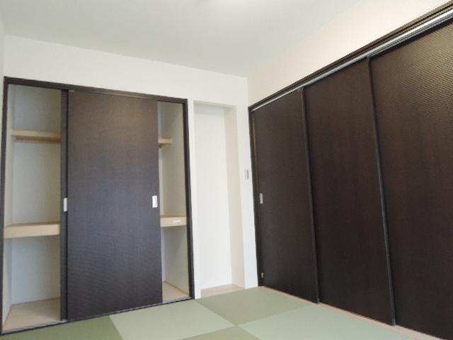 Non-living room. There closet!