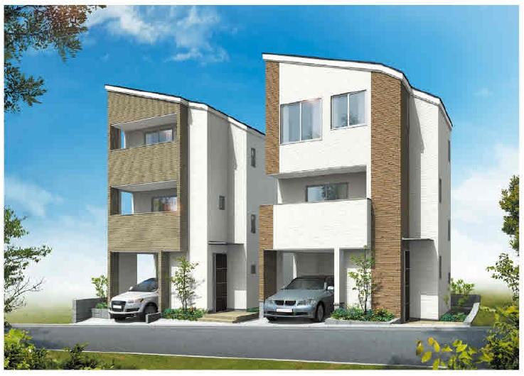 Rendering (appearance). Building completed for bishop