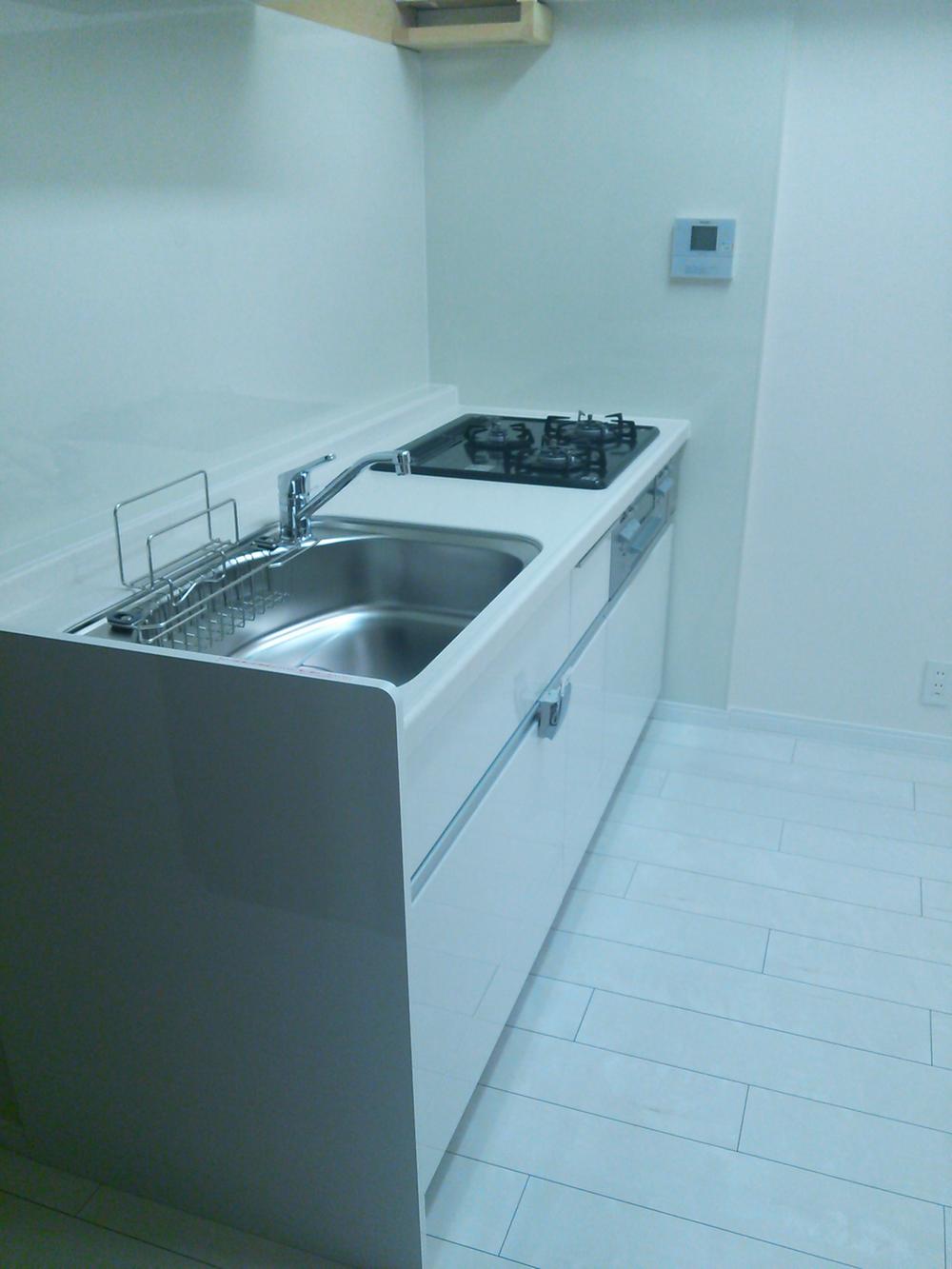 Kitchen. Indoor (10 May 2013) Shooting, Gas stove is a three-necked.