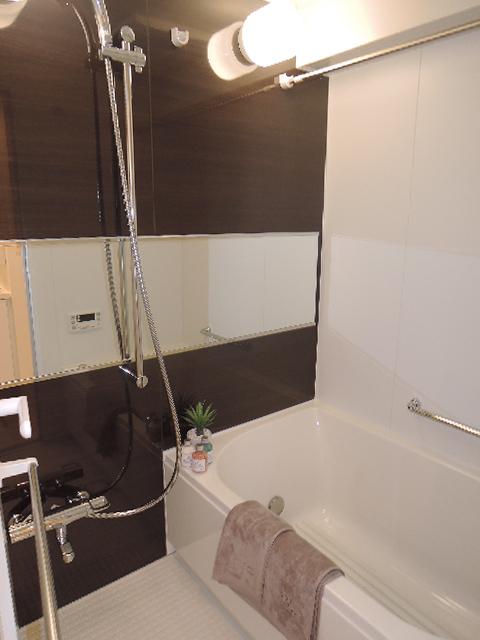 Bathroom. With bathroom dryer