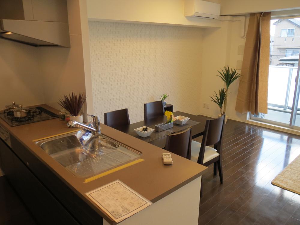 Kitchen. It will also be easy cleaning up after face-to-face kitchen