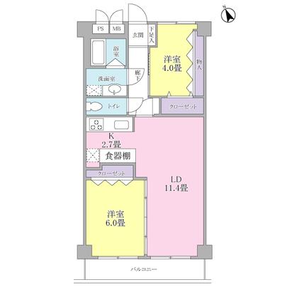 Floor plan. top floor Good day for southwestward