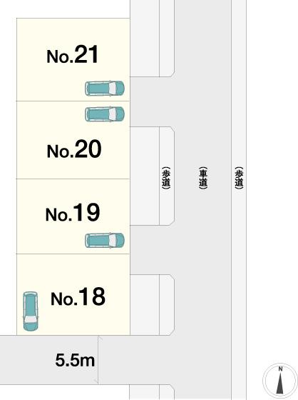 Compartment figure. 32,800,000 yen, 4LDK, Land area 125.11 sq m , Building area 97.49 sq m whole compartment view