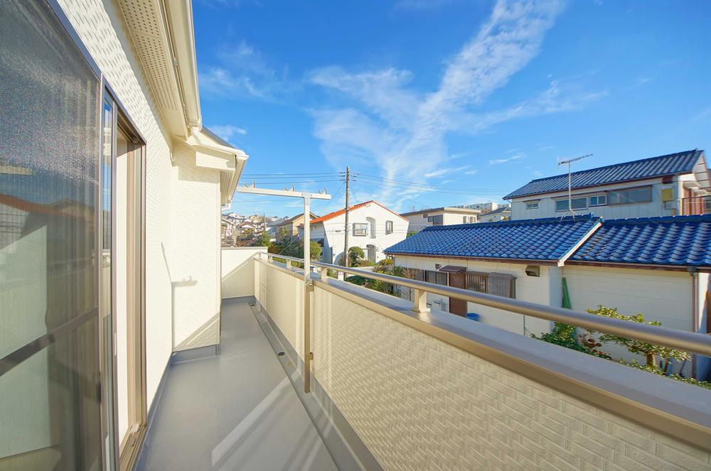 Balcony. Local (12 May 2013) Shooting, It is a good balcony of sun per facing the south side two rooms.
