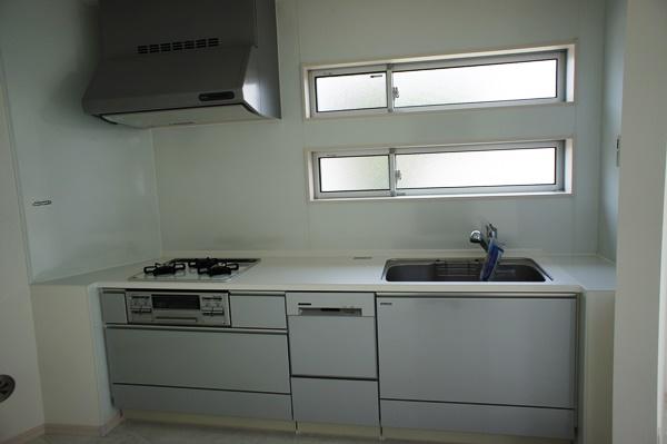 Kitchen. Bright, functional kitchen. (August 2013 shooting)