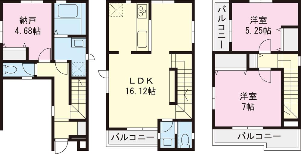 Floor plan. 1 minute walk Yokohama Nishiguchi! House looking for Please leave familiar Yamato Ju販 even CM of FM Yokohama. The real estate exhibition Plaza, Also on display information that can not be advertising. I'd love to, Please visit.