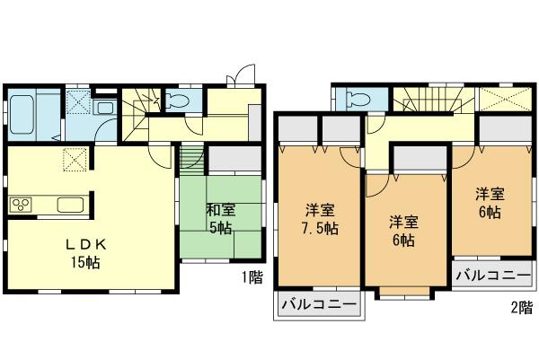 Floor plan. Sotetsu Line "Seya" station use!