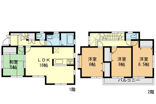 Floor plan. 580m to Yokohama Municipal Kamiseya Elementary School